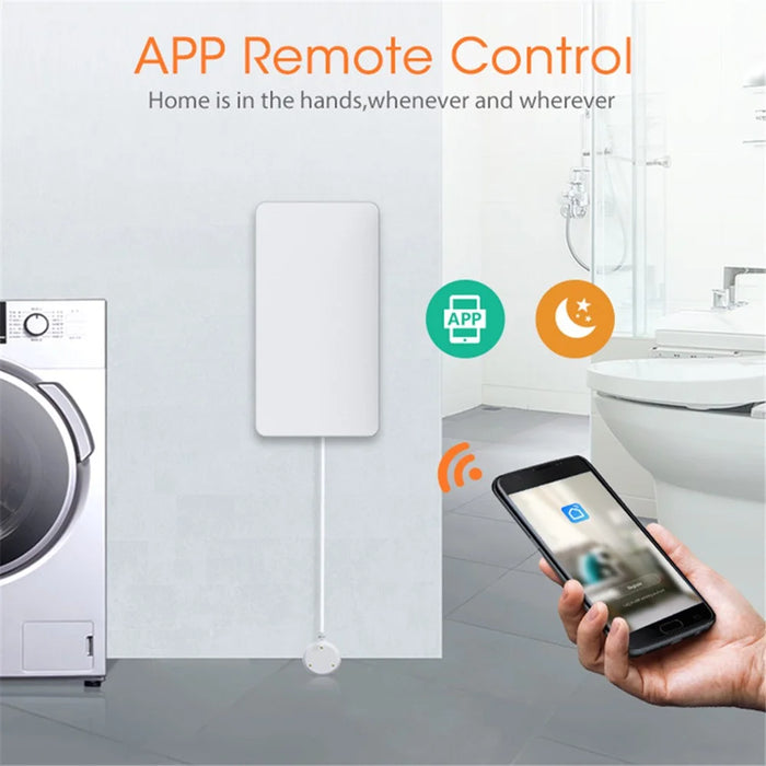 NEO NAS-WS05BH Tuya HomeKit and ZigBee Water Flood Sensor Smart Dual Mode Water Detector Flood Alarm (Without Battery) - 4