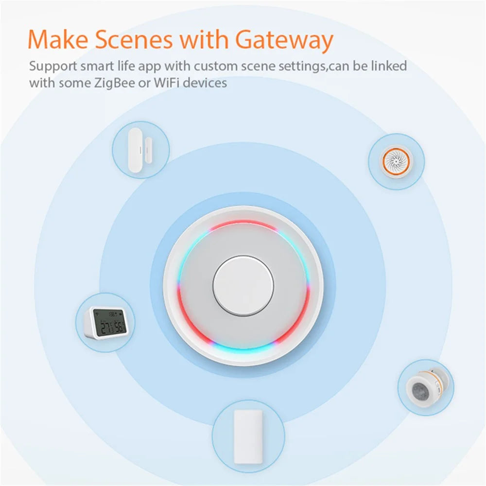 NEO NAS-WS05BH Tuya HomeKit and ZigBee Water Flood Sensor Smart Dual Mode Water Detector Flood Alarm (Without Battery) - 5