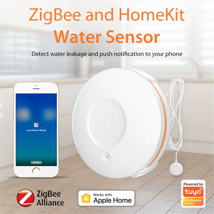 NEO NAS-WS02BH Tuya HomeKit and ZigBee Smart Water Detector Full Water Level Sensor - 3