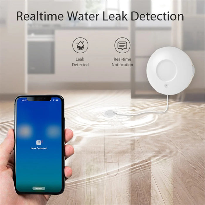 NEO NAS-WS02BH Tuya HomeKit and ZigBee Smart Water Detector Full Water Level Sensor - 6
