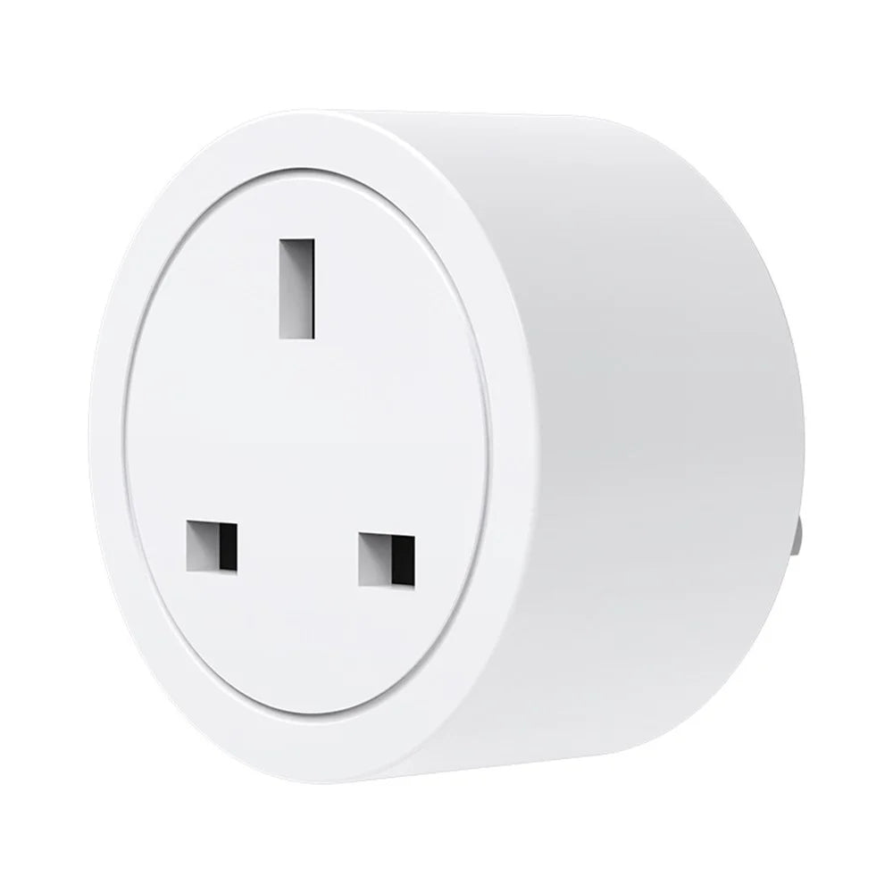 NEO NAS-WR16B Tuya ZigBee 3.0 Smart Socket Plug 16A Smartphone Control Power Plug with Power Meter, UK Plug - 2