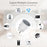 NEO NAS-WR01WM Matter WiFi Plug Remote Control 16A Socket with Power Consumption Display - EU Plug - 5
