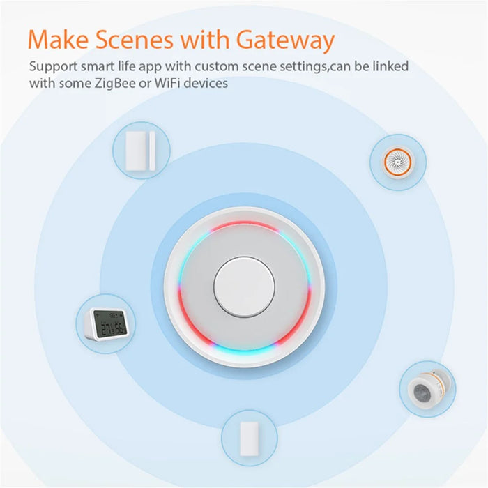 NEO NAS-DS05BH Tuya HomeKit and ZigBee Door Sensor Close / Open Window Smart Detector Support APP Control (Without Battery) - 6