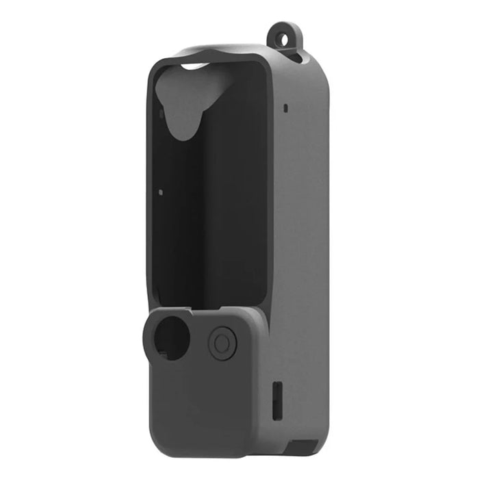 For DJI Osmo Pocket 3 Pocket Camera Silicone Case Drop Protection Sleeve Cover - Black - 3