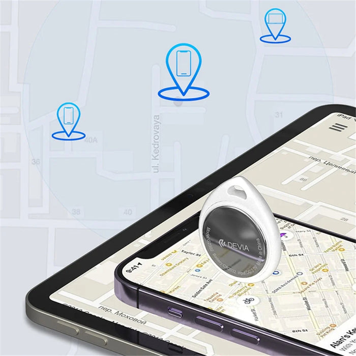DEVIA G2302 Anti-lost Device DropTag for iOS, IPX5 Waterproof Luggage Tracker Key Finder - 3