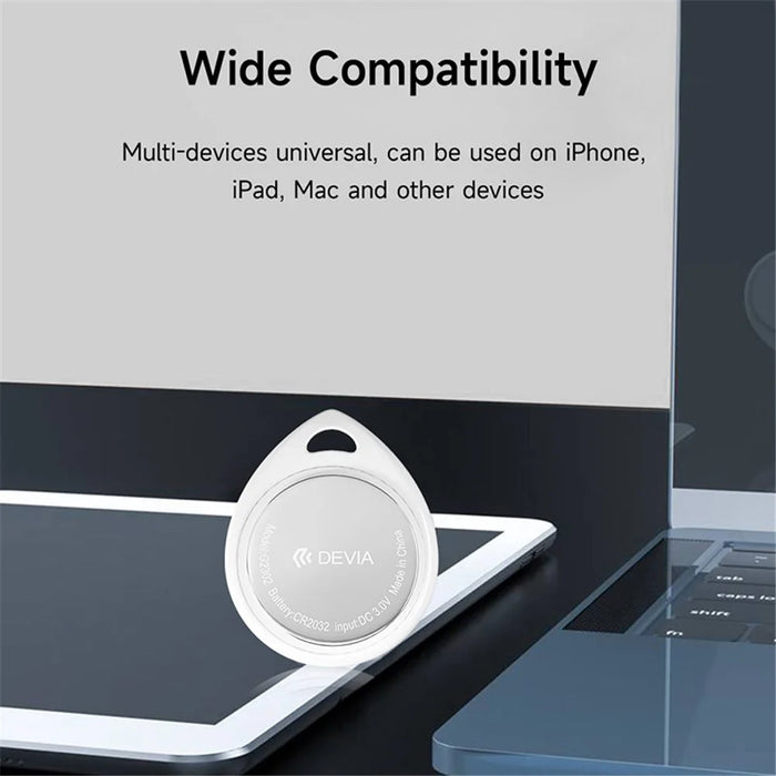 DEVIA G2302 Anti-lost Device DropTag for iOS, IPX5 Waterproof Luggage Tracker Key Finder - 7
