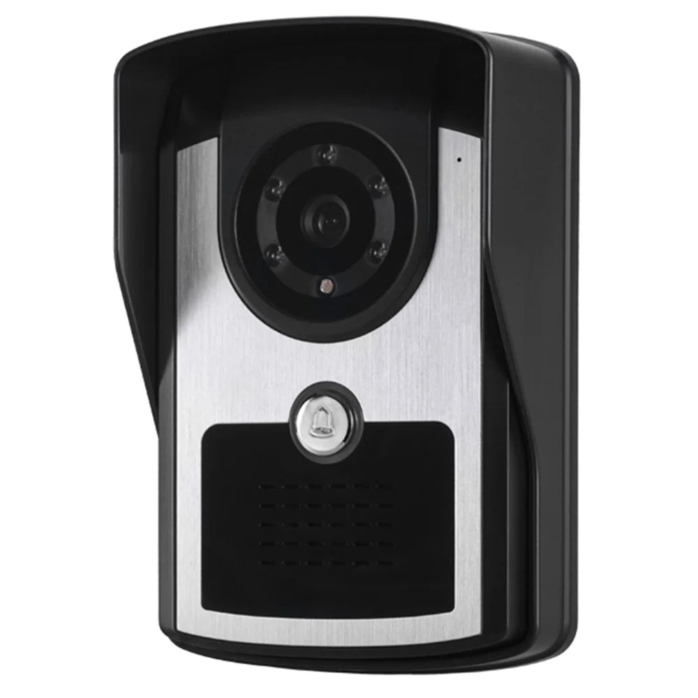 620FC11 7-inch Indoor Monitor + Waterproof Night Vision Door Bell HD Camera, EU Plug - 3