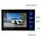 806MJIDS12 EU Plug 7-inch Home Intercom Video Doorbell, 1 Camera+2 Monitor - 5