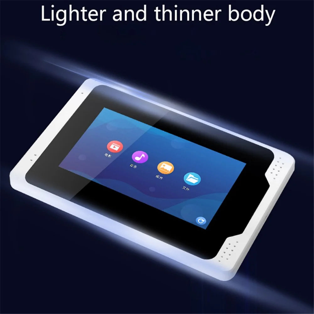 701FD11 1 Indoor Monitor + 1 Doorbell 1080P Camera Password Machine, EU Plug - 7