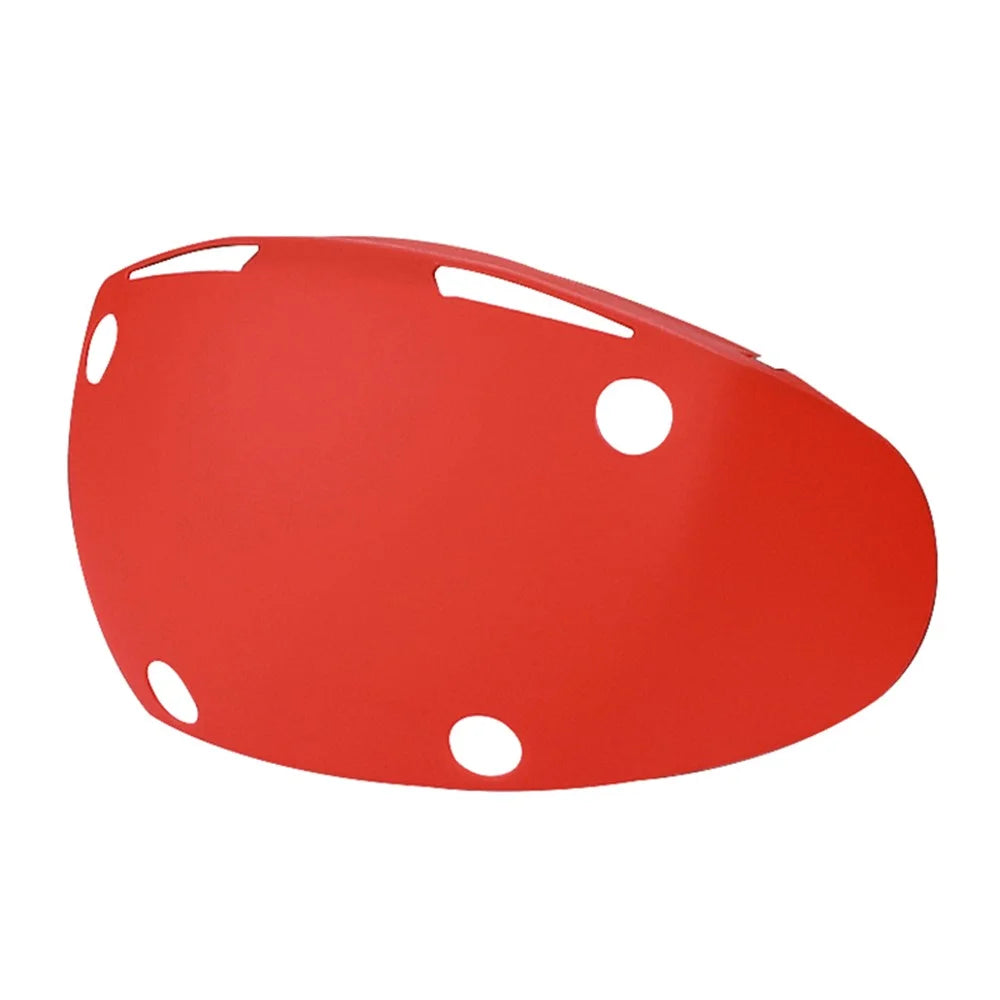 For Sony PlayStation VR2 Headset Protective Cover Flexible Silicone Case - Red - 1