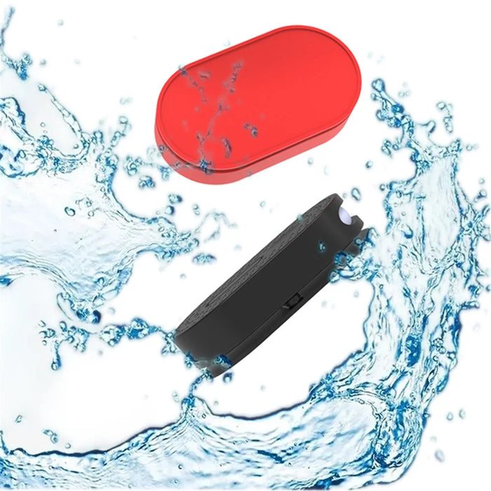 For Samsung Galaxy SmartTag2 Tracker Silicone Case Bluetooth-compatible Locator Cover with Adhesive - Black - 4