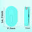 For Samsung Galaxy SmartTag2 Tracker Silicone Case Bluetooth-compatible Locator Cover with Adhesive - Black - 6