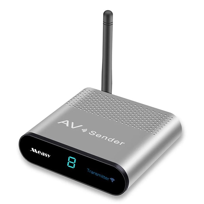 MEASY AV530 Go Through Wall 300m 5.8G Wireless AV Transmitter Receiver - US Plug - 4