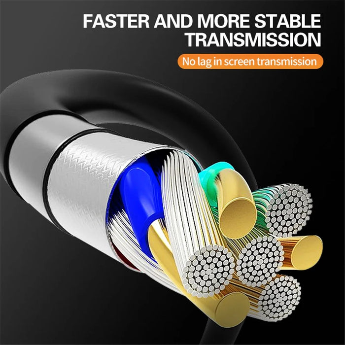 MS50 1.5m Hard Wire 5-inch Screen Industrial Endoscope 6mm Lens 1080P Borescope - 5