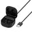 For Samsung Galaxy Buds FE SM-R400 Charging Bin Charger Cable + Replacement Charging Bin - Black - 1