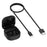For Samsung Galaxy Buds FE SM-R400 Charging Bin Charger Cable + Replacement Charging Bin - Black - 6