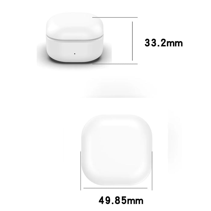 For Samsung Galaxy Buds FE SM-R400 Charging Bin Charger Cable + Replacement Charging Bin - Black - 7