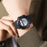 SKMEI 2153 50m Waterproof Wrist Watch TPU Strap EL Backlight Electronic Watch - Black / White Dial - 3