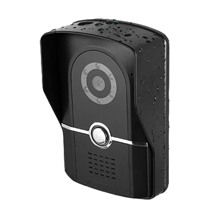 806FG11 7-inch Monitor Smart Electronic Video Viewer Door Bell Night Vision Camera Doorbell, EU Plug - 3