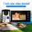 806FD11 7" Monitor HD Video Fingerprint Password Doorbell Camera with Remote Control, EU Plug - 2