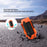 1 Pair Support Stand Case for JBL Flip Essential 2 / 3 SE Portable Bluetooth-compatible Speaker Silicone Sleeve Cover - Orange - 7