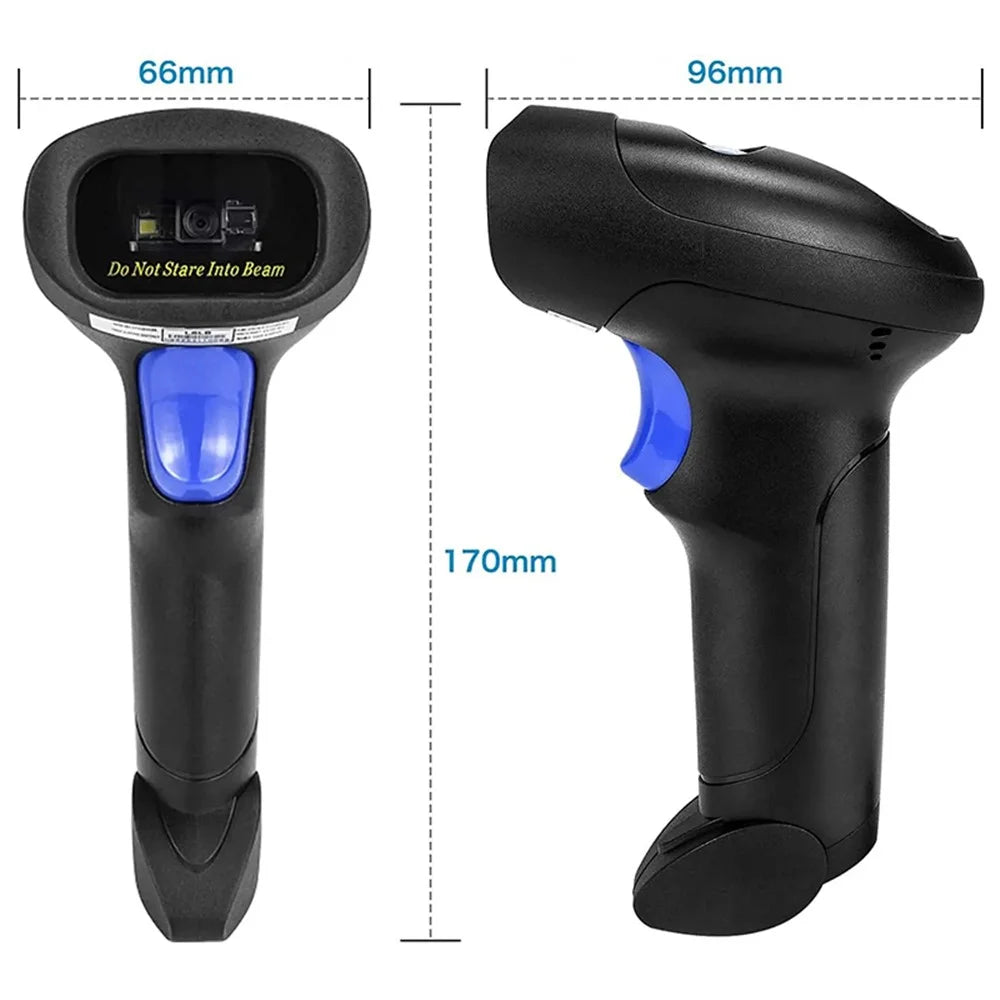 NETUM L8 Portable 2.4G Wireless Barcode Scanner QR Code Scanning Gun for Mobile Payment - 6