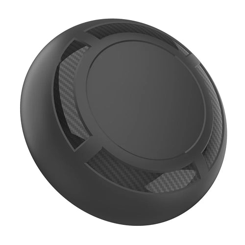 For AirTag Magnetic Case Shockproof TPU Protective Tracker Finder Cover - Black - 1