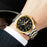 WLISTH Q351 Luminous Quartz Watch Bracelet with Calendar+Week Display - Black / For Men - 6