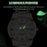 WLISTH Q351 Luminous Quartz Watch Bracelet with Calendar+Week Display - Black / For Men - 7