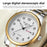 WLISTH S6150 Quartz Watch Luminous Wrist Bracelet with Stainless Steel Strap - Gold / for Men - 7