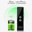 T8+ Bluetooth-compatible 40 Languages Speech Instant Translator for Travel, Learning - Black - 6
