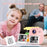 A19 Kids Instant Print Camera 24MP Zero Ink Kids Digital Camera Child Selfie Camera Toy - Pink - 5