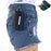Case for IQOS 3 / 3 Duo , PU Leather Electronic Cigarette Storage Bag with Hook - Sapphire+Denim Dark Blue - 4