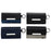 Case for IQOS 3 / 3 Duo , PU Leather Electronic Cigarette Storage Bag with Hook - Sapphire+Denim Dark Blue - 6