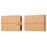For IQOS Iluma One / Multi Protective Case E-Cigarette Holder Storage Bag - Light Brown - 1