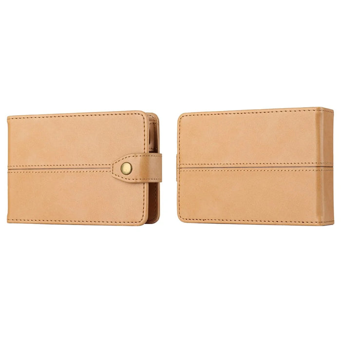 For IQOS Iluma One / Multi Protective Case E-Cigarette Holder Storage Bag - Light Brown - 1