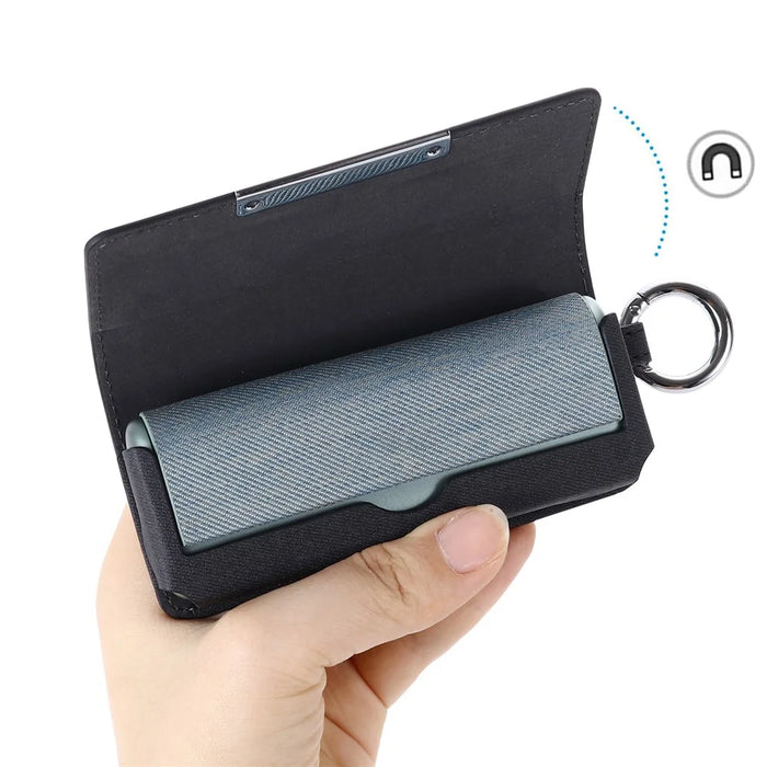 For IQOS Iluma Prime Protective E-Cigarette Case Storage Bag Portable Pocket - Black - 2
