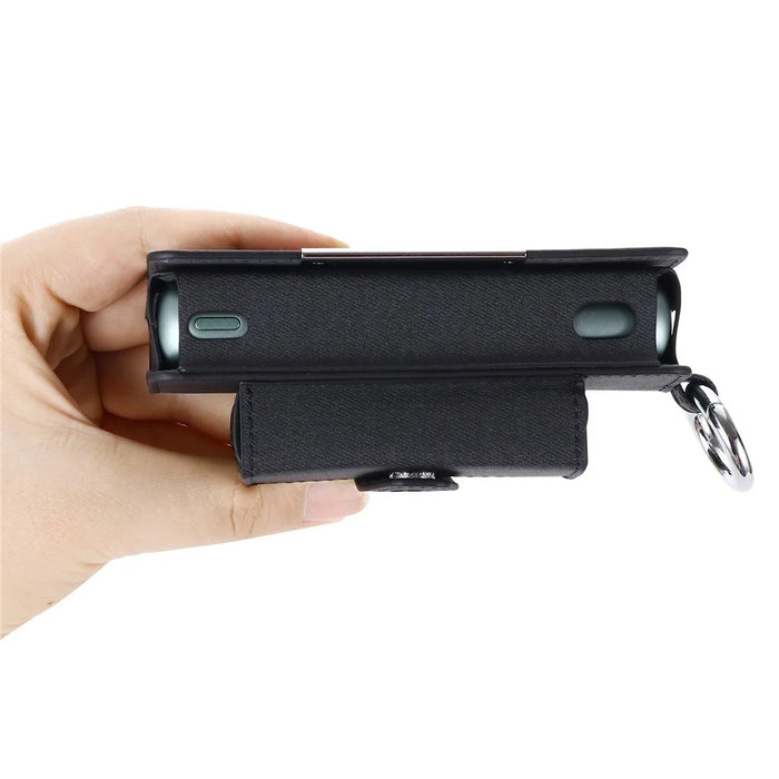 For IQOS Iluma Prime Protective E-Cigarette Case Storage Bag Portable Pocket - Black - 6