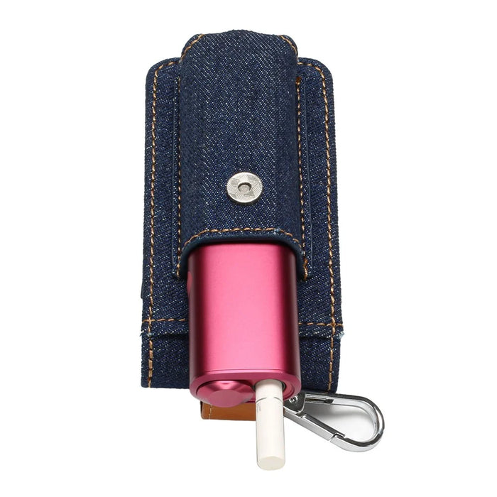 E-Cigarette Case for IQOS Iluma One / Multi , Storage Bag Shockproof Protective Cover - Navy Blue - 5