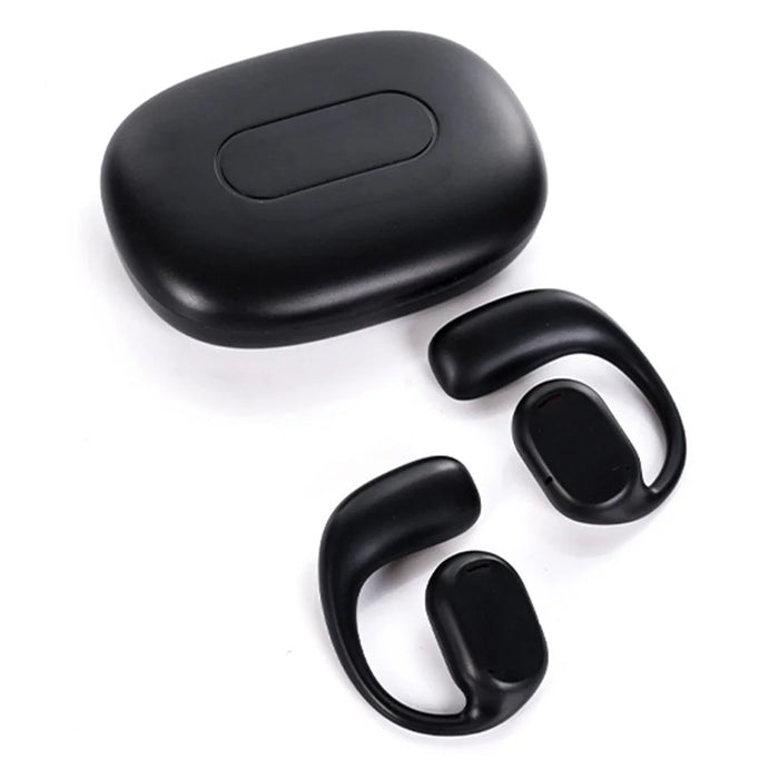 B66 Smart Bluetooth-compatible Translator Earbuds Real Time Earphone Translator Device for Business Travel Learning - Black - 2