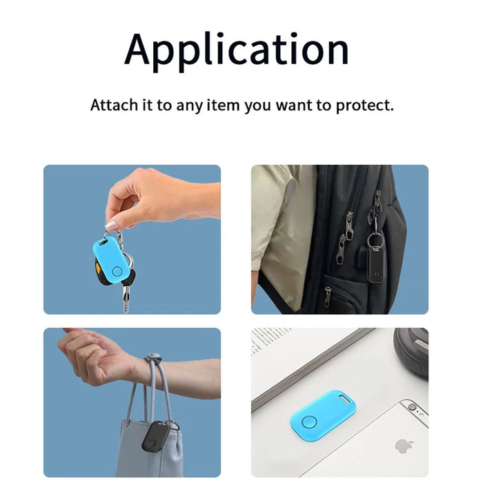 F3 Wireless Key Bag Luggage Finder for iOS Devices Anti-lost Smart Tracker - Black - 7