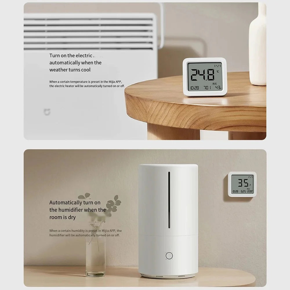 XIAOMI MIJIA MJWSDO5MMC Smart Thermometer Home Hygrometer Clock Humidity Monitor (Chinese Version) - 7