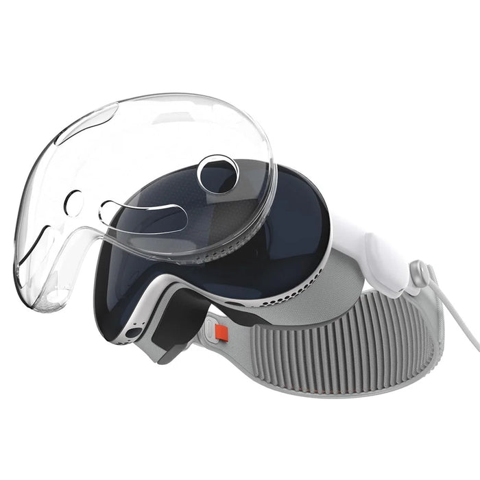 AHASTYLE WG146 TPU+PC Case for Apple Vision Pro Headset Protective Cover - Transparent - 2