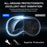 AHASTYLE WG146 TPU+PC Case for Apple Vision Pro Headset Protective Cover - Transparent - 3