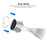 AHASTYLE WG146 TPU+PC Case for Apple Vision Pro Headset Protective Cover - Transparent - 6