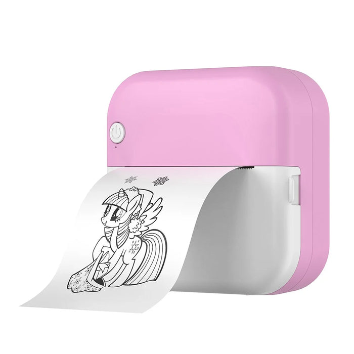 M3 Wireless Pocket Label Maker Portable Thermal Photo Printer, Standard Version - Pink - 4