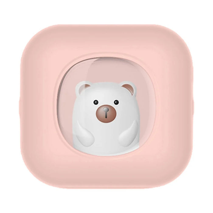 X7 Breathing Light Mini Portable Printer Wireless Thermal Photo Pocket Printer, Standard Version - Pink - 1
