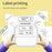 X7 Breathing Light Mini Portable Printer Wireless Thermal Photo Pocket Printer, Standard Version - Pink - 7