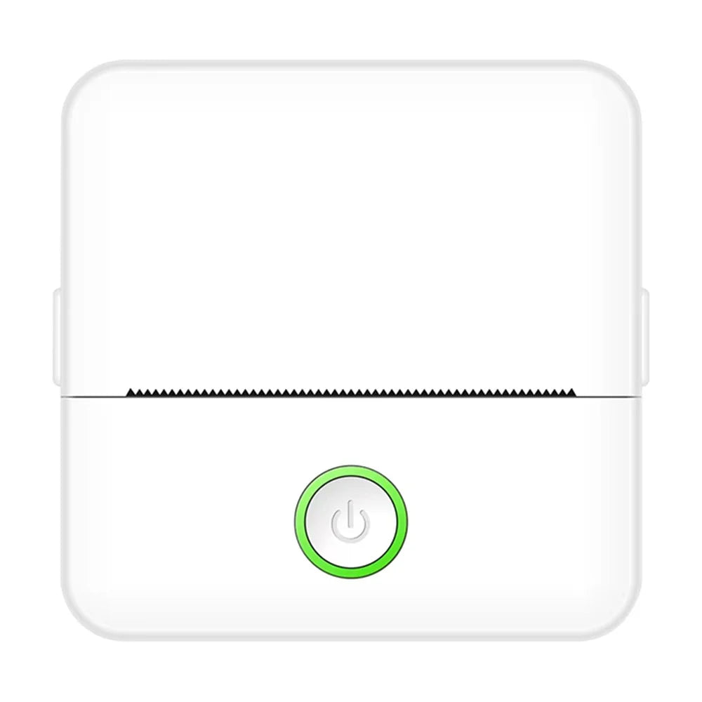 X6 Bluetooth-compatible Thermal Pocket Printer Inkless Note Sticker Maker Printing Machine - White - 1
