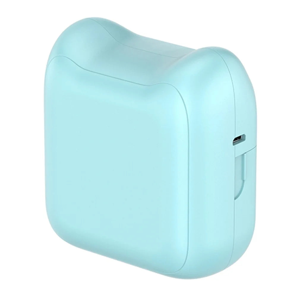 A31 Adhesive Mini Thermal Printer Handheld Portable Bluetooth-compatible Student Error Printer, Standard Version - Blue - 5
